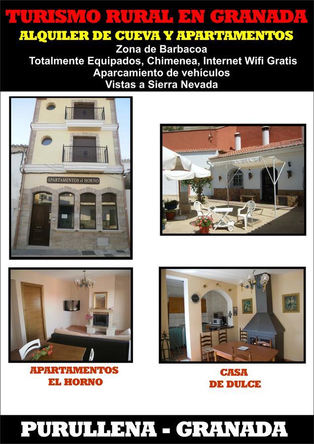 Apartamentos Horno Y Casa De Dulce Пурульена Экстерьер фото